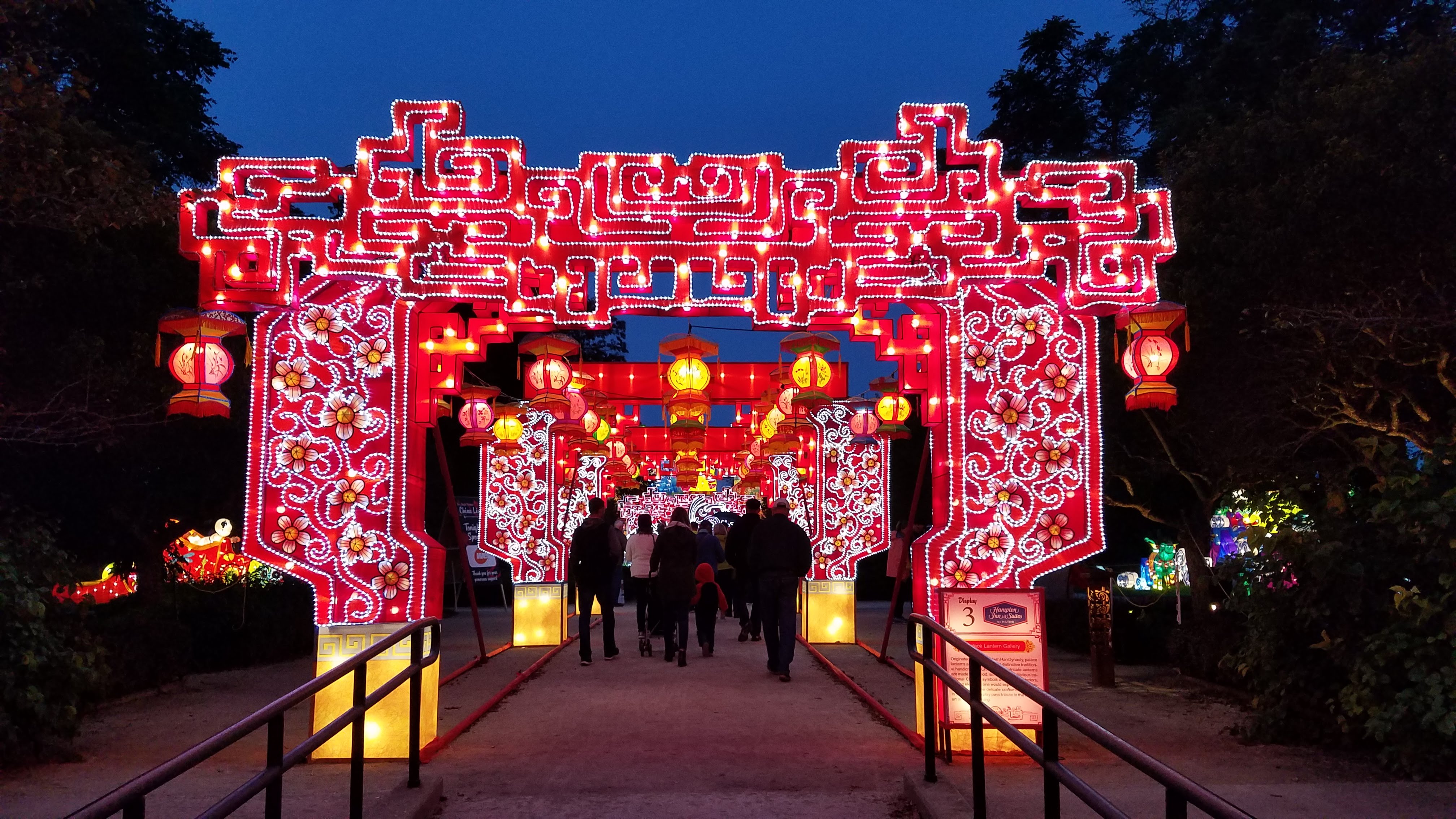 china lights display