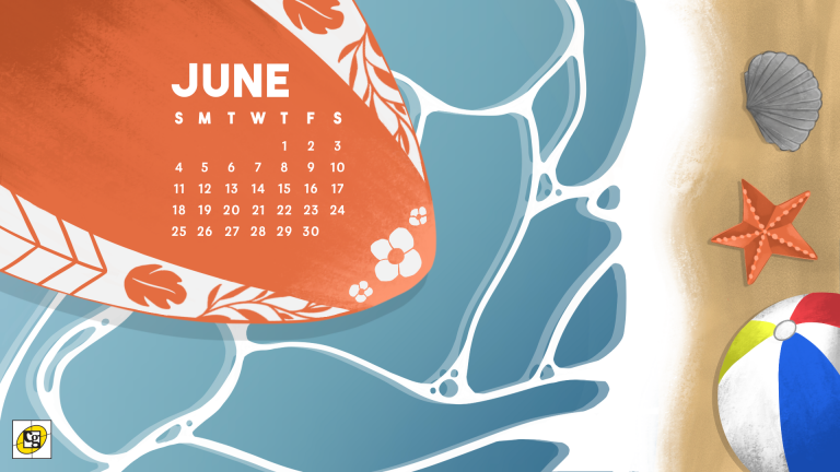 Free Download: June 2023 Desktop Calendar - Composure Graphics ...